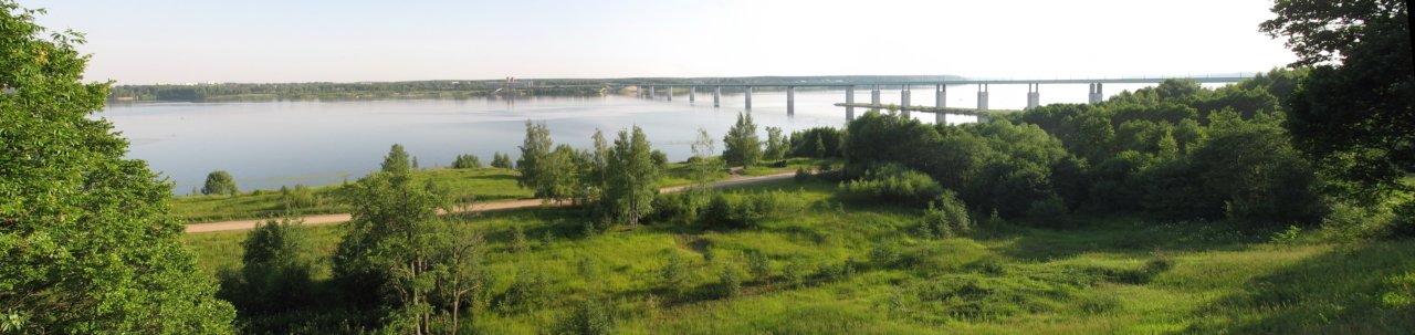 Кинешемский мост через Волгу