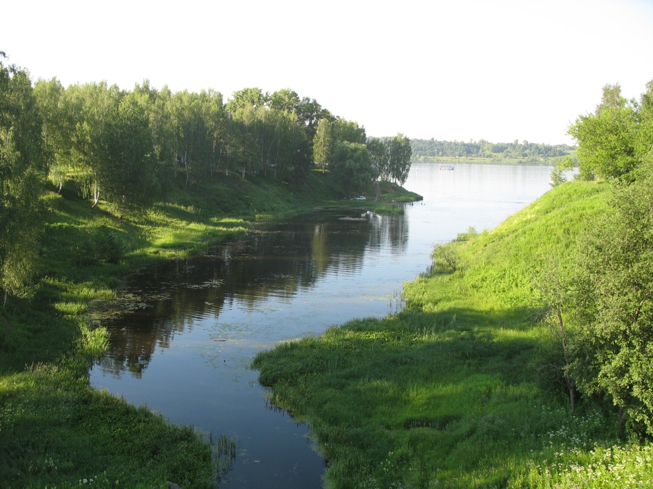 Волжский берег в Кинешме