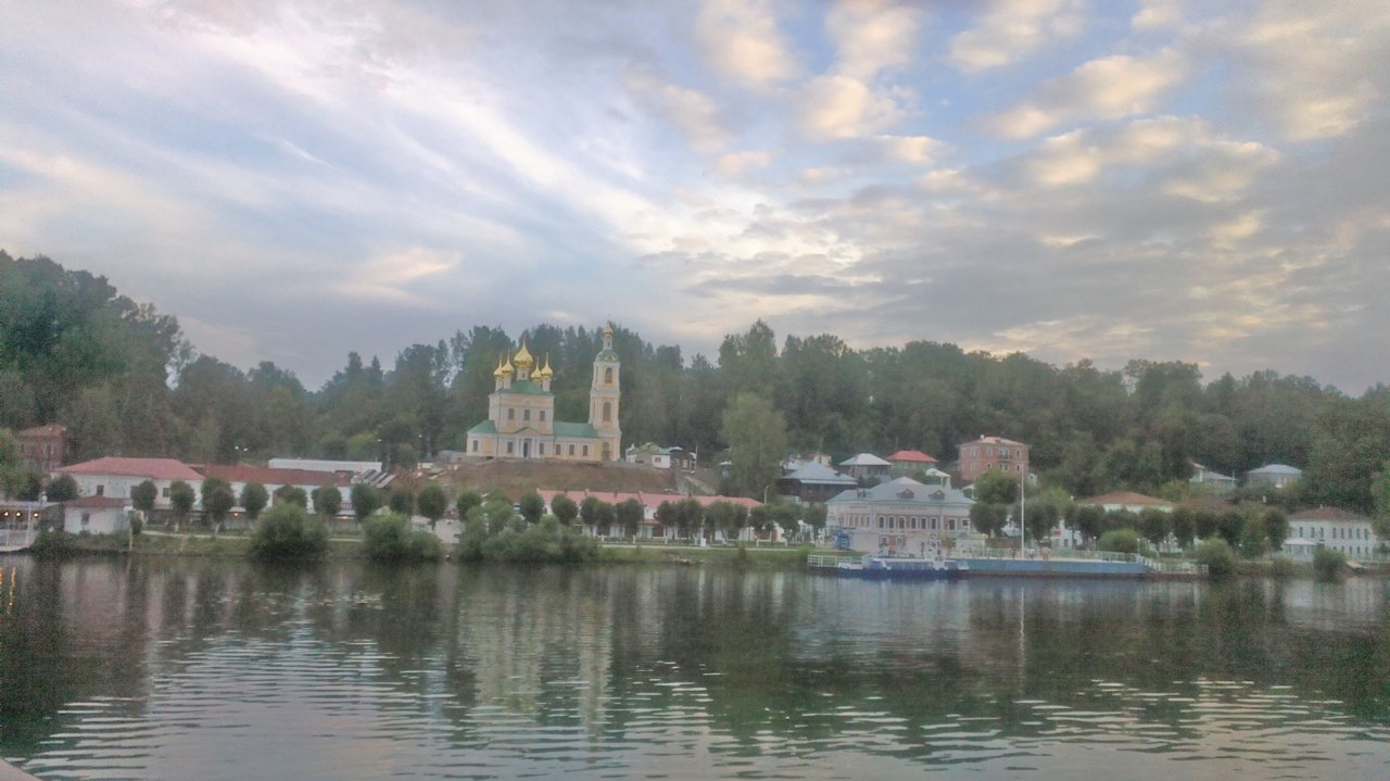 Волга в Плёсе